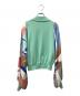 Emilio Pucci (エミリオ プッチ) 柚シルク切替カーディガン グリーン サイズ:Ｌ 未使用品：40000円