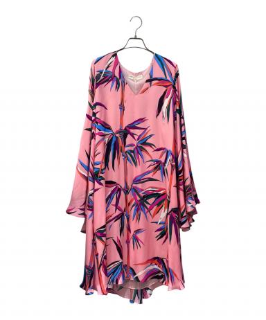 希少☆エミリオプッチ ARCHIVIO ワンピースBurdines柄 シルク 中古・古着通販】Emilio Pucci (エミリオ プッチ) 総柄シルク