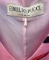 中古・古着 Emilio Pucci (エミリオ プッチ) 総柄シルクワンピース ピンク サイズ:42 未使用品：40000円