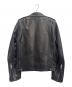 Saint Laurent Paris (サンローランパリ) スタッズライダースジャケット ブラック サイズ:44：250000円