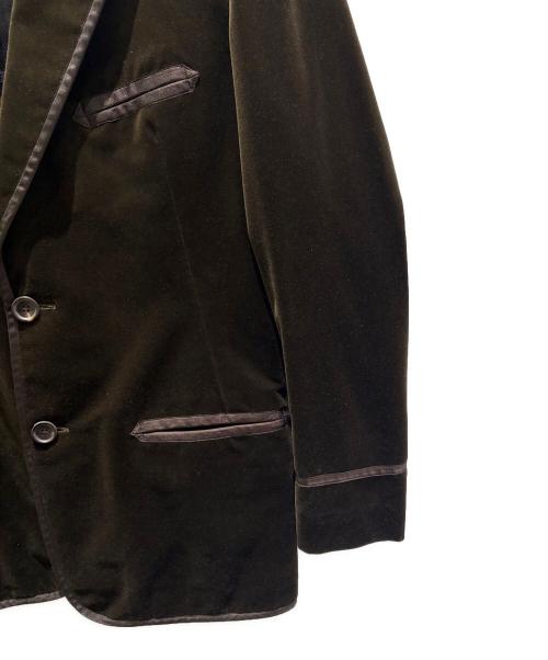 LOUIS VUITTON（ルイ ヴィトン）LOUIS VUITTON (ルイ ヴィトン) ベルベットテーラードジャケット カーキ サイズ:46の古着・服飾アイテム