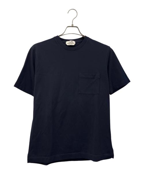 HERMES（エルメス）HERMES (エルメス) Broderie H カットソー ネイビー サイズ:Ｓの古着・服飾アイテム