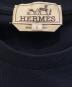 中古・古着 HERMES (エルメス) Broderie H カットソー ネイビー サイズ:Ｓ：35000円