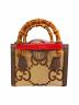 GUCCI（グッチ）の古着「ダイアナジャンボGGミニトートバッグ 655661」｜ブラウン