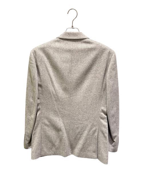LANVIN（ランバン）LANVIN (ランバン) カシミヤテーラードジャケット グレー サイズ:S50の古着・服飾アイテム