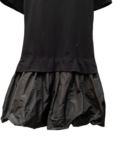 patou（パトゥ）patou (パトゥ) ショートスリーブドレス ブラック サイズ:Ｍの古着・服飾アイテム