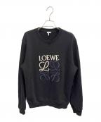 LOEWEロエベ）の古着「アナグラムスウェット」｜ブラック