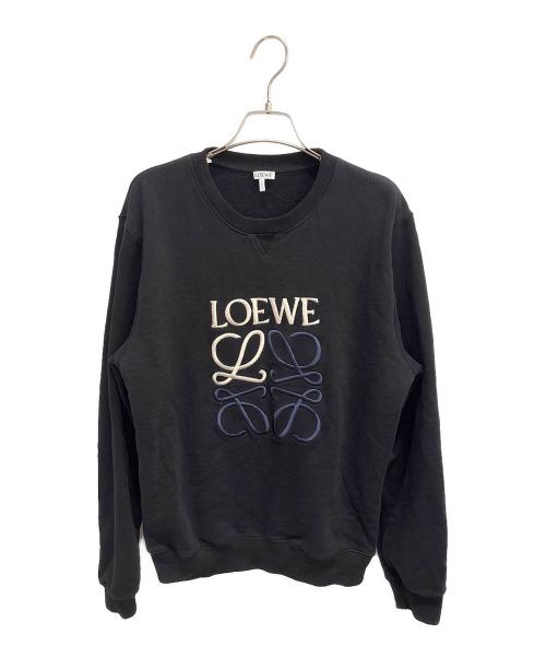 LOEWE（ロエベ）LOEWE (ロエベ) アナグラムスウェット ブラック サイズ:Lの古着・服飾アイテム