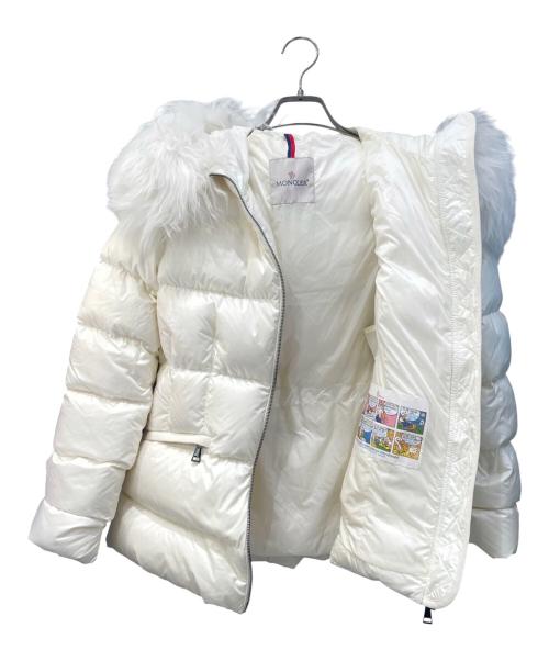 MONCLER（モンクレール）MONCLER (モンクレール) BOEDダウンジャケット ホワイト サイズ:1の古着・服飾アイテム