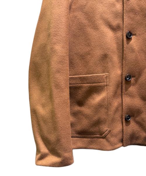 MARNI（マルニ）MARNI (マルニ) ダブルスプラッタブルウールフェルトワークウェアジャケット ブラウン サイズ:50の古着・服飾アイテム