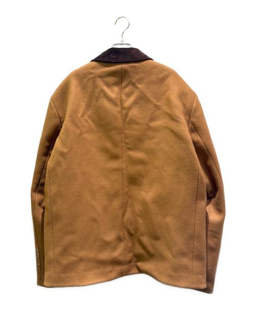 MARNI（マルニ）MARNI (マルニ) ダブルスプラッタブルウールフェルトワークウェアジャケット ブラウン サイズ:50の古着・服飾アイテム