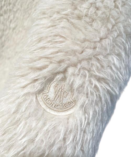 MONCLER（モンクレール）MONCLER (モンクレール) GONNA/ロゴパッチスカート ホワイト サイズ:40の古着・服飾アイテム