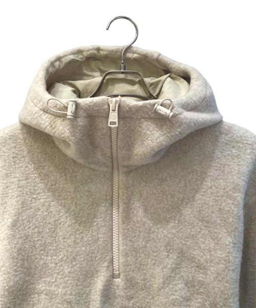 MONCLER（モンクレール）MONCLER (モンクレール) アノラックパーカー ベージュ サイズ:Ｌの古着・服飾アイテム