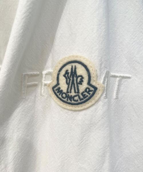 MONCLER GENIUS（モンクレール ジーニアス）MONCLER GENIUS (モンクレール ジーニアス) FRAGMENT DESIGN (フラグメントデザイン) CAMICIA 中綿シャツジャケット ホワイト サイズ:48の古着・服飾アイテム