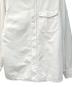 中古・古着 MONCLER GENIUS (モンクレール ジーニアス) FRAGMENT DESIGN (フラグメントデザイン) CAMICIA 中綿シャツジャケット ホワイト サイズ:48：54000円