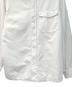 中古・古着 MONCLER GENIUS (モンクレール ジーニアス) FRAGMENT DESIGN (フラグメントデザイン) CAMICIA 中綿シャツジャケット ホワイト サイズ:48：60000円