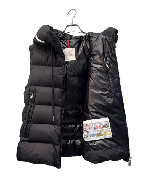 MONCLER（モンクレール）MONCLER (モンクレール) CARDAMINE/ダウンベスト ブラック サイズ:3の古着・服飾アイテム