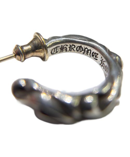 CHROME HEARTS（クロムハーツ）CHROME HEARTS (クロムハーツ) HOOP SCROOL 1/スクロールフープピアスの古着・服飾アイテム