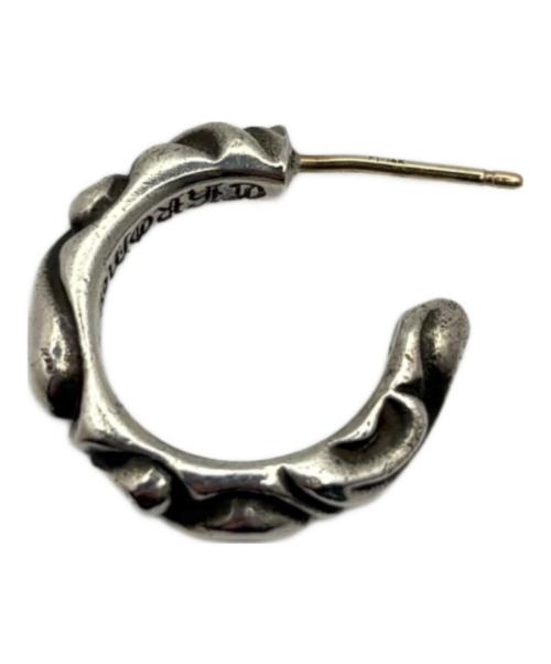 CHROME HEARTS（クロムハーツ）CHROME HEARTS (クロムハーツ) HOOP SCROOL 1/スクロールフープピアスの古着・服飾アイテム