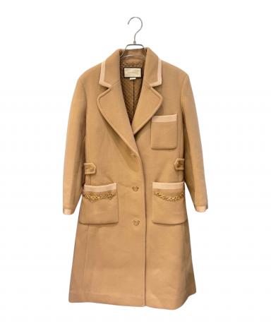 中古・古着通販】GUCCI (グッチ) GGボタンウールチェスターコート