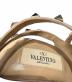 中古・古着 VALENTINO (ヴァレンティノ) ロックスタッズパンプス ベージュ サイズ:38 1/2：40000円