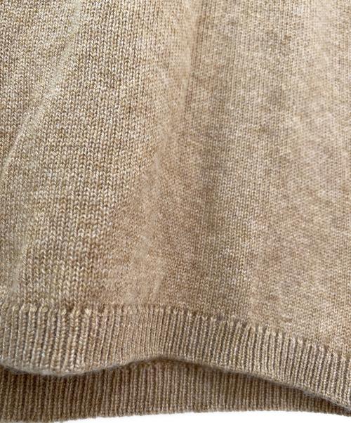 LORO PIANA（ロロピアーナ）LORO PIANA (ロロピアーナ) 半袖ニット ブラウン サイズ:42の古着・服飾アイテム