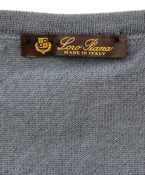 LORO PIANA（ロロピアーナ）LORO PIANA (ロロピアーナ) 半袖ニット グレー サイズ:44の古着・服飾アイテム