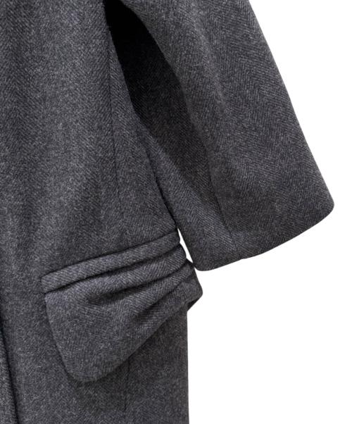 LOUIS VUITTON（ルイ ヴィトン）LOUIS VUITTON (ルイ ヴィトン) ウールダブルコート グレー サイズ:40の古着・服飾アイテム