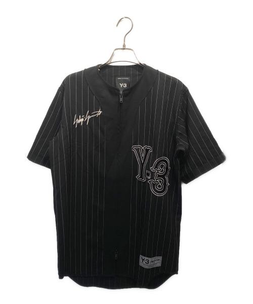 Y-3（ワイスリー）Y-3 (ワイスリー) ELITE 5 BASEBALL SHIRT ブラック サイズ:2XSの古着・服飾アイテム