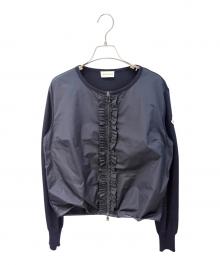 MONCLER（モンクレール）の古着「CARDIGAN TRICOT/ジップカーディガン」｜ネイビー