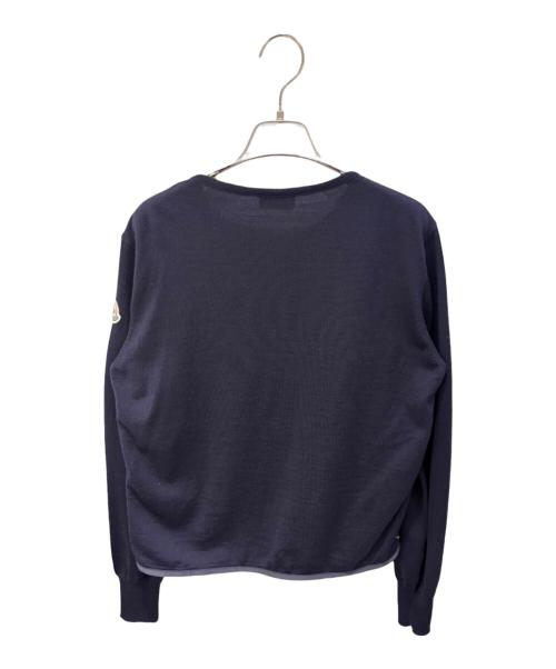 MONCLER（モンクレール）MONCLER (モンクレール) CARDIGAN TRICOT/ジップカーディガン ネイビー サイズ:Mの古着・服飾アイテム