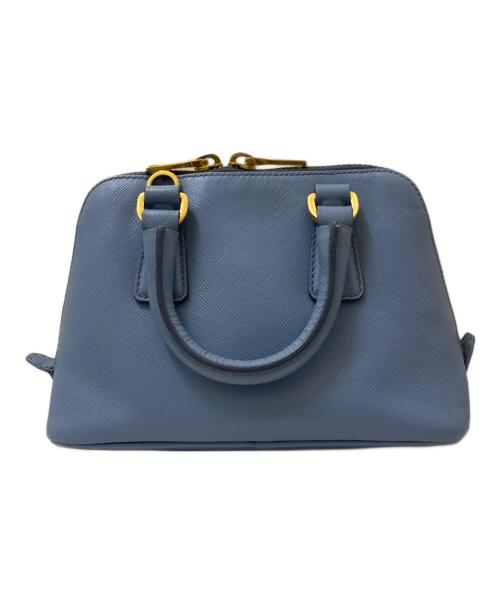 PRADA（プラダ）PRADA (プラダ) 2WAYショルダーバッグ ブルーの古着・服飾アイテム