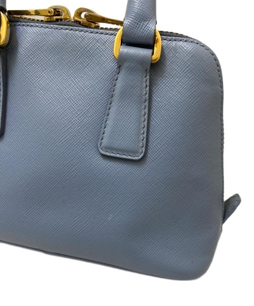 PRADA（プラダ）PRADA (プラダ) 2WAYショルダーバッグ ブルーの古着・服飾アイテム