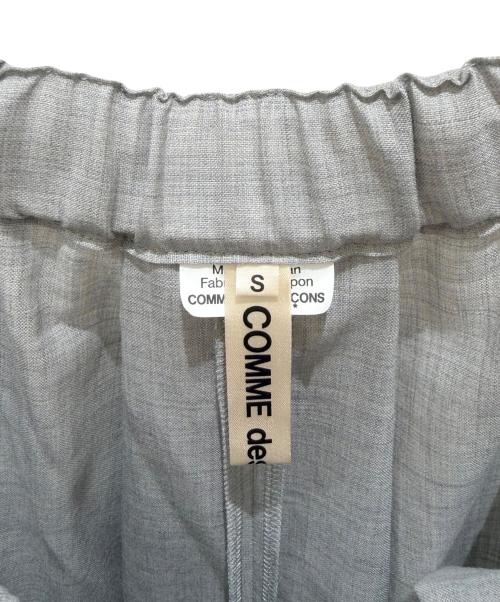 COMME des GARCONS（コムデギャルソン）COMME des GARCONS (コムデギャルソン) ワイドパンツ グレー サイズ:Sの古着・服飾アイテム