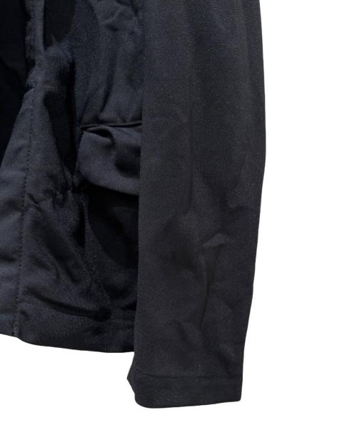 COMME des GARCONS COMME des GARCONS（コムデギャルソン コムデギャルソン）COMME des GARCONS COMME des GARCONS (コムデギャルソン コムデギャルソン) ポリ縮 ステッチワーク 4B テーラードジャケット ブラック サイズ:Lの古着・服飾アイテム