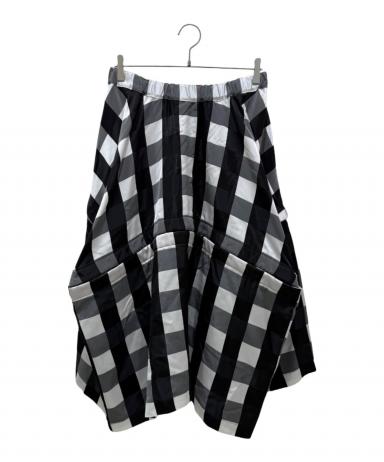 古着 コムデギャルソン 膝丈フレアスカート サイズM相当 チェック柄 中古・古着通販】COMME des GARCONS COMME des GARCONS