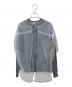 COMME des GARCONS（コムデギャルソン）の古着「ウール チュールレイヤードカーディガン」｜グレー