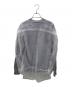 COMME des GARCONS (コムデギャルソン) ウール チュールレイヤードカーディガン グレー サイズ:M：30000円