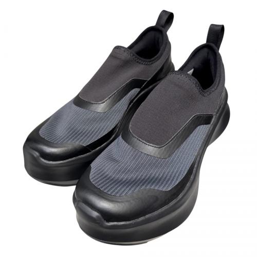 COMME des GARCONS（コムデギャルソン）COMME des GARCONS (コムデギャルソン) SALOMON (サロモン) SLIP ON PLATFORM/スリップオンプラットフォーム ブラック サイズ:24の古着・服飾アイテム