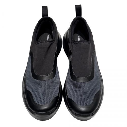 COMME des GARCONS（コムデギャルソン）COMME des GARCONS (コムデギャルソン) SALOMON (サロモン) SLIP ON PLATFORM/スリップオンプラットフォーム ブラック サイズ:24の古着・服飾アイテム
