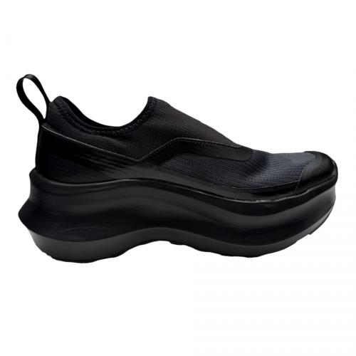 COMME des GARCONS（コムデギャルソン）COMME des GARCONS (コムデギャルソン) SALOMON (サロモン) SLIP ON PLATFORM/スリップオンプラットフォーム ブラック サイズ:24の古着・服飾アイテム