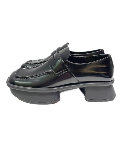 PRADA（プラダ）PRADA (プラダ) Re-Edition イコールプラットフォームローファー ブラック サイズ:36 1/2の古着・服飾アイテム