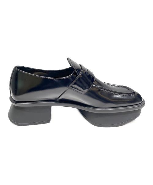 PRADA（プラダ）PRADA (プラダ) Re-Edition イコールプラットフォームローファー ブラック サイズ:36 1/2の古着・服飾アイテム