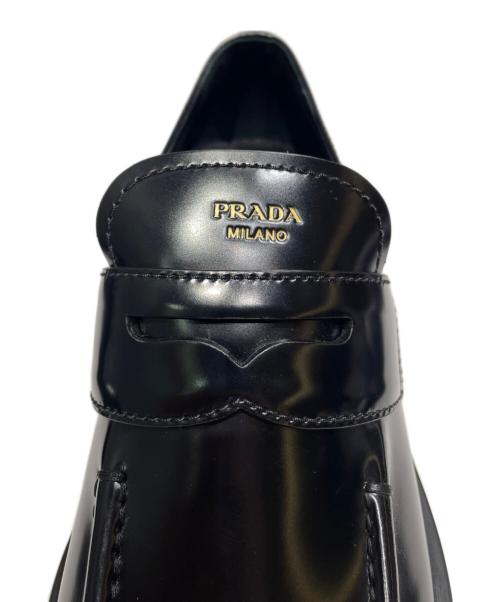 PRADA（プラダ）PRADA (プラダ) Re-Edition イコールプラットフォームローファー ブラック サイズ:36 1/2の古着・服飾アイテム