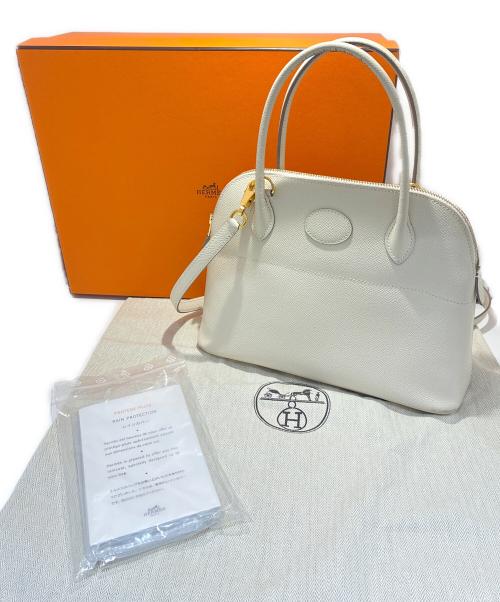 HERMES（エルメス）HERMES (エルメス) ボリード27/Bolide 27/ナタ/ヴォーエプソン/ゴールド金具/A刻印 ナタ サイズ:27の古着・服飾アイテム