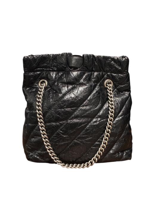 BALENCIAGA（バレンシアガ）BALENCIAGA (バレンシアガ) チェーンショルダーバッグ ブラックの古着・服飾アイテム