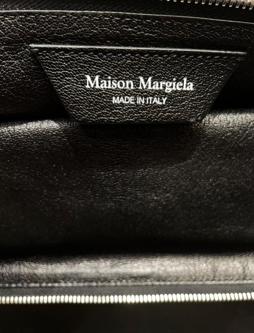 Maison Margiela（メゾンマルジェラ）Maison Margiela (メゾンマルジェラ) 5AC TOP HANDLE BACKPACK ブラックの古着・服飾アイテム