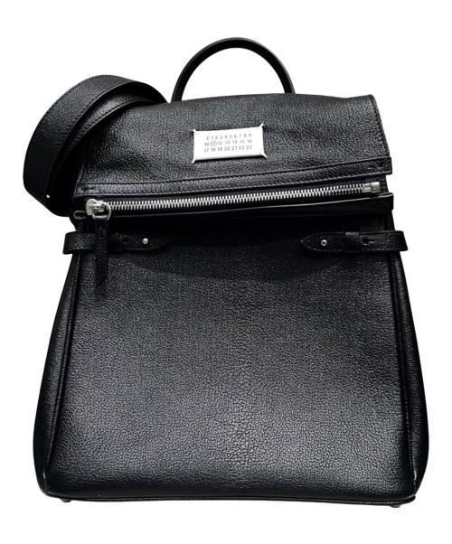 Maison Margiela（メゾンマルジェラ）Maison Margiela (メゾンマルジェラ) 5AC TOP HANDLE BACKPACK ブラックの古着・服飾アイテム