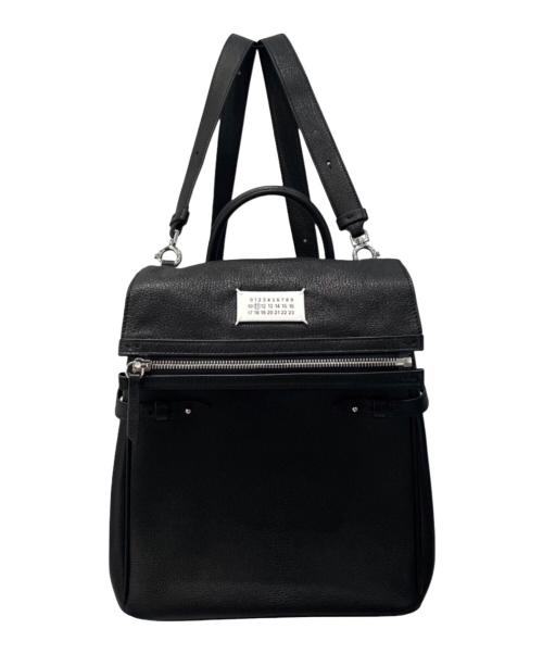 Maison Margiela（メゾンマルジェラ）Maison Margiela (メゾンマルジェラ) 5AC TOP HANDLE BACKPACK ブラックの古着・服飾アイテム