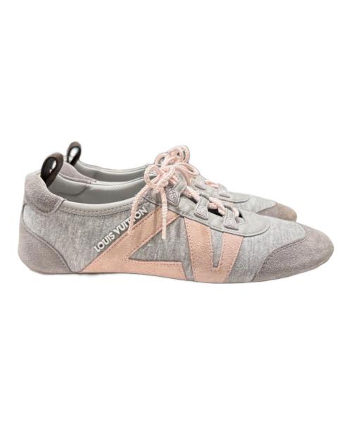 LOUIS VUITTON（ルイ ヴィトン）LOUIS VUITTON (ルイ ヴィトン) LV スニーカリーナ/1AK5FJ ピンク×グレー サイズ:37の古着・服飾アイテム